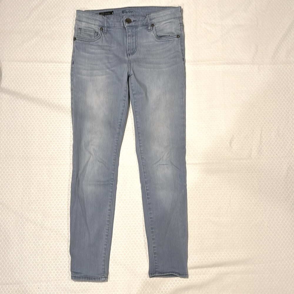 Kut from the Kloth, “Brigitte Ankle Skinny” size 2, beautiful blue shade